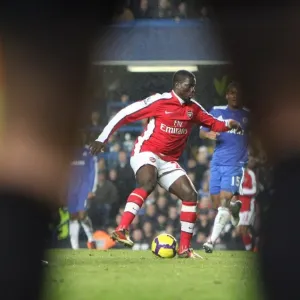 Emmanuel Eboue (Arsenal). Chelsea 2: 0 Arsenal. Barclays Premier League
