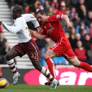 Emmanuel Eboue (Arsenal) Emanuel Pogatetz (Middlesbrough)