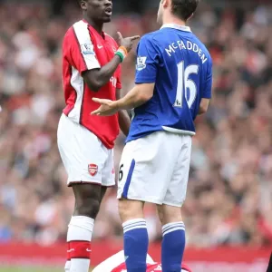 Emmanuel Eboue (Arsenal) James McFadden (Birmingham) Emmanuel Eboue (Arsenal) James McFadden (Birmingham)