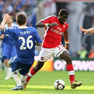 Emmanuel Eboue (Arsenal) John Terry and Alex (Chelsea)