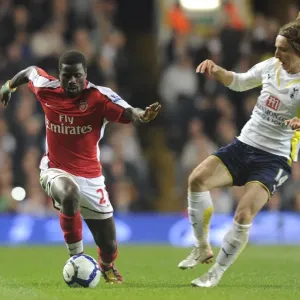 Emmanuel Eboue (Arsenal) Luka Modric (Tottenham). Tottenham Hotspur 2: 1 Arsenal