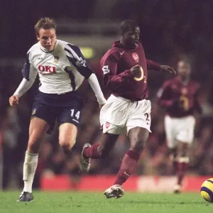 Emmanuel Eboue Print, Arsenal 4-0 Portsmouth FA Premiership Match