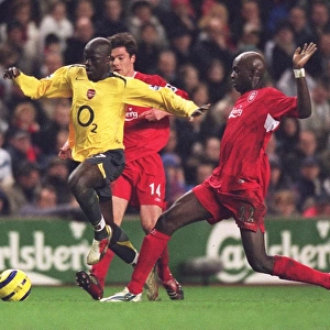 Emmanuel Eboue (Arsenal) Momo Sissoko (Liverpool). Liverpool 1: 0 Arsenal