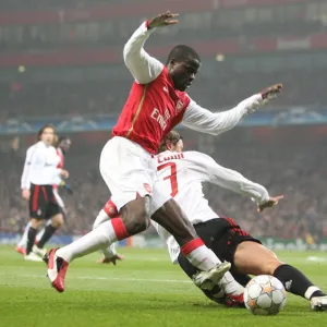 Emmanuel Eboue (Arsenal) Paolo Maldini (AC Milan)