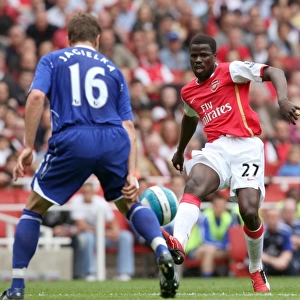 Emmanuel Eboue (Arsenal) Phil Jagielka (Everton)