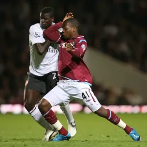 Emmanuel Eboue (Arsenal) Zavon Hines (West Ham)