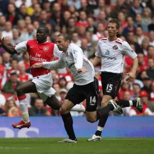 Emmanuel Eboue Print - Arsenal vs Sunderland