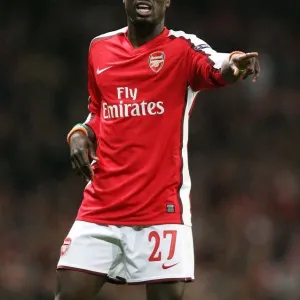 Emmanuel Eboue's Victory: Arsenal 4-1 AZ Alkmaar, UEFA Champions League Group H, Emirates Stadium (November 4, 2009) Emmanuel Eboue's Victory: Arsenal 4-1 AZ Alkmaar, UEFA Champions League Group H, Emirates Stadium (November 4, 2009)