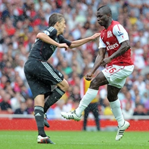 Emmanuel Frimpong (Arsenal) fouls Lucas (Liverpool). Arsenal 0: 2 Liverpool