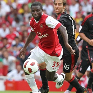 Emmanuel Frimpong (Arsenal) Mathieu Flamini (Milan). Arsenal 1: 1 AC Milan
