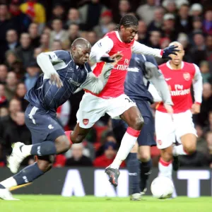 Emmauel Adebayor (Arsenal) Abdoulaye Faye (Bolton)