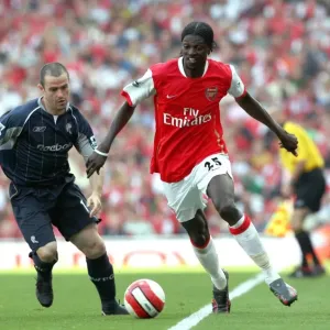 Emmauel Adebayor (Arsenal) David Thompson (Bolton)