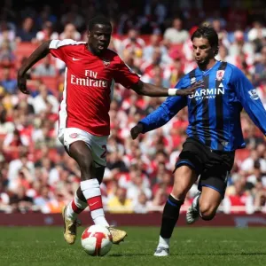 Emmauel Eboue (Arsenal) Jeremie Aliadiere (Middlesbrough) Emmauel Eboue (Arsenal) Jeremie Aliadiere (Middlesbrough)