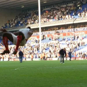 Euphoria Unleashed: Kolo Toure's Backflip - Arsenal's FA Premiership Triumph over Tottenham, 2004