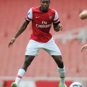 Exclusive: Chuks Aneke in Action for Arsenal U21 vs Blackburn Rover U21 (August 2012) Exclusive: Chuks Aneke in Action for Arsenal U21 vs Blackburn Rover U21 (August 2012)