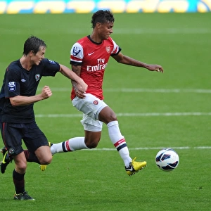 Exclusive: Martin Angha vs. Josh Morris - Arsenal U21 vs. Blackburn RU21, Emirates Stadium, 2012