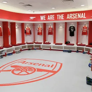 Exclusive: A Peek into Arsenal Women's Dressing Room Before Arsenal vs. Aston Villa (2023-24) - Barclays Women's Super League, Emirates Stadium