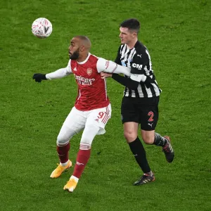 FA Cup Clash: Lacazette vs. Clark - Arsenal vs. Newcastle Showdown FA Cup Clash: Lacazette vs. Clark - Arsenal vs. Newcastle Showdown