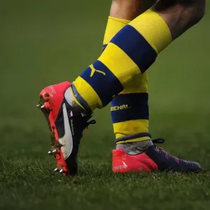 FA Cup Print: Tomas Rosicky's Boots on Brighton Turf