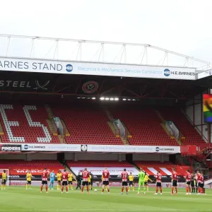 FA Cup Quarterfinal: Tribute to the NHS - Sheffield United vs. Arsenal