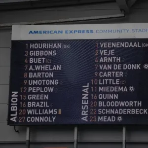 FA WSL: Arsenal Women Lead Against Brighton & Hove Albion Women - Scoreboard FA WSL: Arsenal Women Lead Against Brighton & Hove Albion Women - Scoreboard