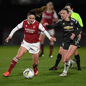FA WSL Clash: Arsenal Women vs Manchester United Women in Empty Stands (2020-21)