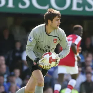 Fabianski's Dominance: Arsenal's 4-0 Victory over Portsmouth, 2009