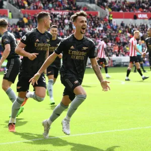 Fabio Vieira's Hat-Trick: Arsenal Cruise Past Brentford in Premier League Fabio Vieira's Hat-Trick: Arsenal Cruise Past Brentford in Premier League