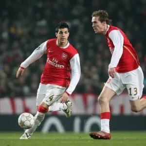 Fabregas and Hleb: Unbeaten Battle at the Emirates - Arsenal vs AC Milan, UEFA Champions League, 2008 Fabregas and Hleb: Unbeaten Battle at the Emirates - Arsenal vs AC Milan, UEFA Champions League, 2008