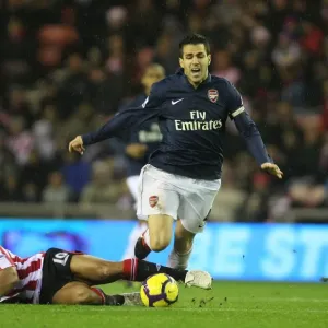Fabregas Leads Arsenal to 1:0 Victory over Sunderland, 2009