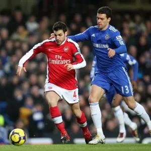 Fabregas vs Ballack: Chelsea's Victory in the Barclays Premier League (2010)