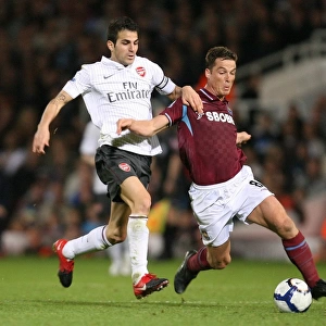 Fabregas vs. Parker: The Battle of Midfield at Upton Park, 2009