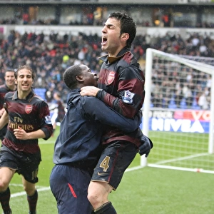 Fabregas's Triumph: Arsenal's Thrilling 3-2 Win Over Bolton Wanderers (Fabregas, Eboue, Flamini)