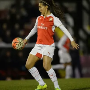 Fara Williams in Action for Arsenal Ladies Against Reading FC Women (March 2016)