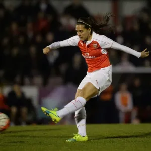 Fara Williams in Action: Arsenal Ladies vs. Reading FC Women, WSL 1, 2016