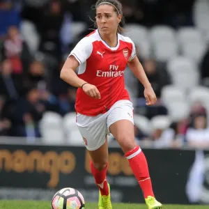 Fara Williams in Action: Arsenal Ladies vs. Tottenham Hotspur Ladies, FA Cup 2017