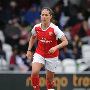 Fara Williams in Action: Arsenal Ladies vs. Tottenham Hotspur Ladies, FA Cup 2017