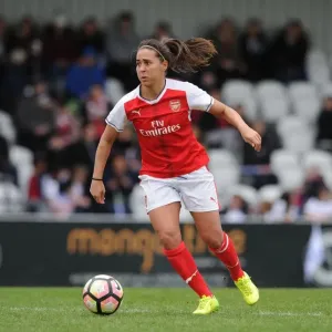 Fara Williams in Action: Arsenal Ladies vs. Tottenham Hotspur Ladies, FA Cup 2017