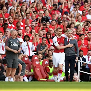 A Farewell Embrace: Mertesacker and Wenger's Last Moment at Arsenal (2017-18)