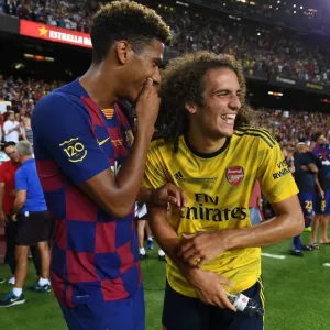 FC Barcelona vs. Arsenal: Matteo Guendouzi and Jean-Clair Todibo Face Off in Pre-Season Friendly