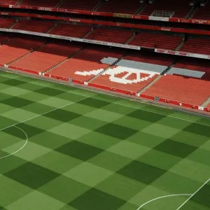 Emirates Stadium Pitch Marking Print, July 2014 Emirates Stadium Pitch Marking Print, July 2014