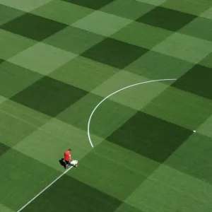 Emirates Stadium Pitch Print, July 2014 Emirates Stadium Pitch Print, July 2014