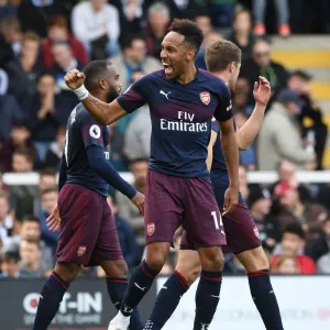 Five-Goal Blitz: Aubameyang's Dominant Display against Fulham (2018-19)