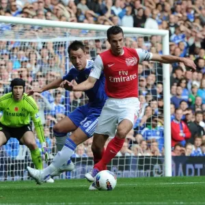 Five-Goal Frenzy: Robin van Persie's Unforgettable Performance in Arsenal's Thrilling 5-3 Victory Over Chelsea, Premier League 2011-12