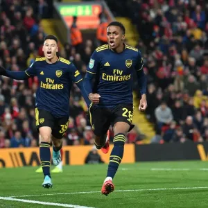 Five-Goal Thriller: Joe Willock's Brace Leads Arsenal's Carabao Cup Victory Over Liverpool