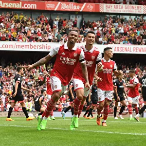 Five-Star Arsenal: Gabriel Jesus and Martinelli's Record-Breaking Five-Goal Blitz Against Sevilla in Emirates Cup 2022