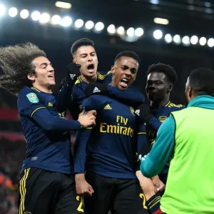 Five-Star Arsenal: Joe Willock's Hat-Trick Lifts Gunners Over Liverpool in Carabao Cup