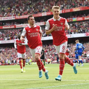 Five-Star Odegaard: Arsenal's Dominant Display vs. Everton (2021-22) - Martin Odegaard Scores Brace in Arsenal's 5-0 Victory