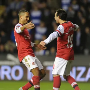 Five-Star Walcott and Cazorla: Arsenal's Brilliant Duo Shines in Reading Win, 2012-13 Premier League