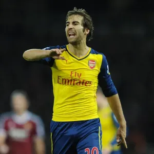 Flamini in Action: West Ham vs. Arsenal, Premier League 2014-15